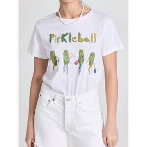 NEW UNFORTUNATE PORTRAIT women's pickleball top in white